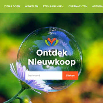 Nieuwe website Ontdek Nieuwkoop