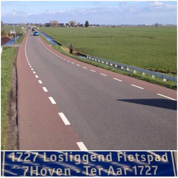 Geld voor losliggend fietspad Zevenhovenseweg