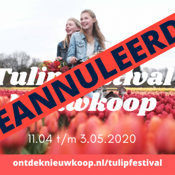 Tulip Festival Nieuwkoop en omgeving geannuleerd