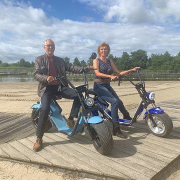 Stoere E-choppers nu ook in Nieuwkoop te huur