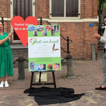 Opening Hart voor Kunst door burgemeester Robbert-Jan van Duijn