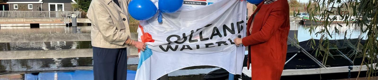 Nieuw bord Oude Hollandse Waterlinie