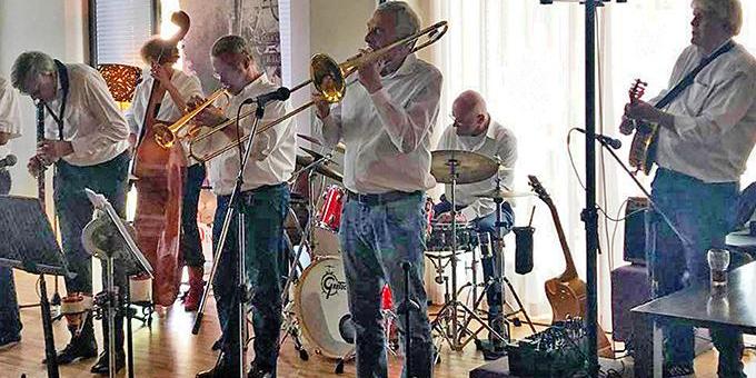 Nieuwjaarsconcert Dixieland Jubilee in Kaleidoskoop