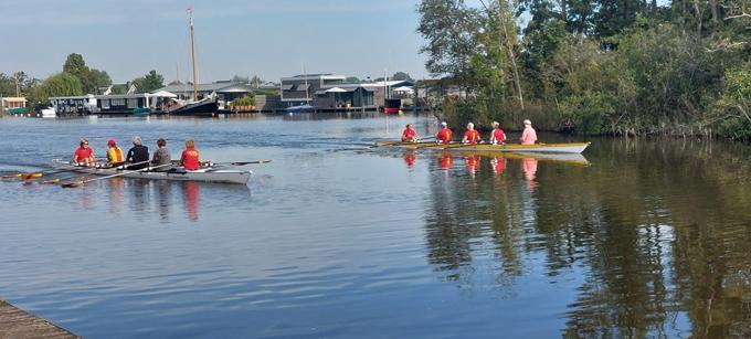Nieuwkoopse Roeivereniging De Meije start 4 april nieuwe introductiecursus roeien