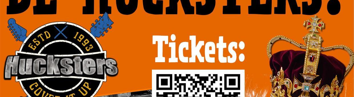 Koningsnacht met de Hucksters en DJ Leon