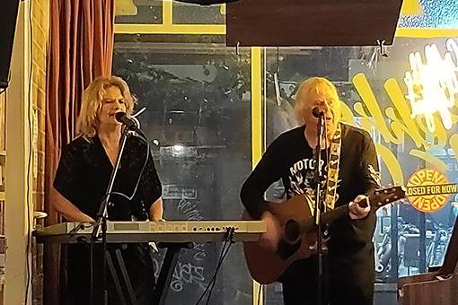 Vita & Ronald in de Muziektent op 2 augustus