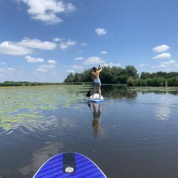 Suppen in Nieuwkoop in Telegraaf