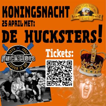Koningsnacht met de Hucksters en DJ Leon