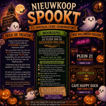Twee halloween feesten